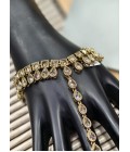 Kundan Brass Ring Adjustable Elegance For Every Hand