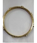 Golden Plated Brass Designer Bangles 