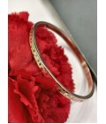 Rose Gold Radiance Adjustable Stainless Steel Daily Wear Accessory