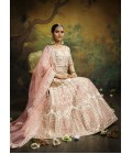 Off White Pure Silk Embroidery Bridal Lehenga Choli Off White Pure Silk Embroidery Bridal Lehenga Choli