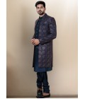 Rama Soft Silk Mens Wedding Indo Western