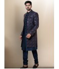 Rama Soft Silk Mens Wedding Indo Western