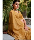 Mustard Chanderi Zari Weaving Festive Wear Lehenga Choli Mustard Chanderi Zari Weaving Festive Wear Lehenga Choli