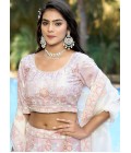 Purple Silk Zarkan Sequins Wedding Lehenga Choli Purple Silk Zarkan Sequins Wedding Lehenga Choli