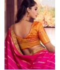 Multi Color Banarasi Silk Swarovski Wedding Lehenga Choli