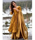 Pumpkin Pure Maslin Digital Printed Salwar Kameez