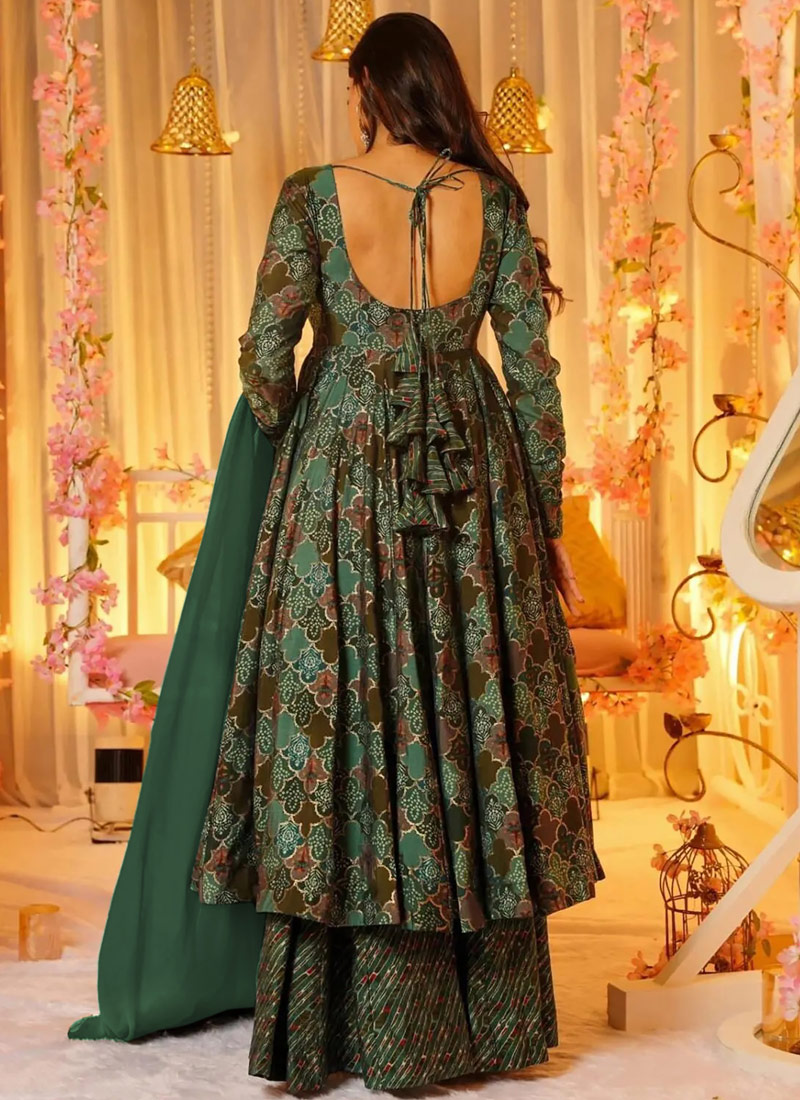 Rama Pure Muslin Heavy Digital Print Casual Wear Anarkali Salwar Kameez