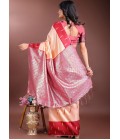 Orange Silk Designer Saree Orange Silk Designer Saree