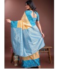 Yellow Silk Designer Saree Yellow Silk Designer Saree