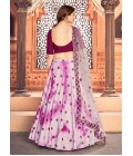 Pink Cotton Sequins Wedding Lehenga Choli