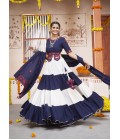 Vibrant Festivities Multi Color Rayon Navratri Chaniya Choli Vibrant Festivities Multi Color Rayon Navratri Chaniya Choli