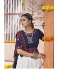 Vibrant Festivities Multi Color Rayon Navratri Chaniya Choli Vibrant Festivities Multi Color Rayon Navratri Chaniya Choli