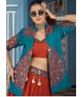 Radiant Multi-Color Viscose Rayon Mirror Work Navratri Lehenga Choli Dazzle in Style Radiant Multi-Color Viscose Rayon Mirror Work Navratri Lehenga Choli Dazzle in Style