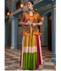 Exquisite Multi-Color Viscose Rayon Embroidered Navratri Lehenga Choli Embrace the Festive Spirit Exquisite Multi-Color Viscose Rayon Embroidered Navratri Lehenga Choli Embrace the Festive Spirit