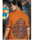 Exquisite Multi-Color Viscose Rayon Embroidered Navratri Lehenga Choli Embrace the Festive Spirit Exquisite Multi-Color Viscose Rayon Embroidered Navratri Lehenga Choli Embrace the Festive Spirit