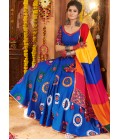 Royal Blue Viscose Cotton Embroidered Navratri Chaniya Choli Royal Blue Viscose Cotton Embroidered Navratri Chaniya Choli