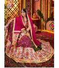 Multi Color Viscose Cotton Thread Embroidered Navratri Chaniya Choli Multi Color Viscose Cotton Thread Embroidered Navratri Chaniya Choli