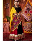 Multi Color Viscose Cotton Thread With Mirror Work Navratri Chaniya Choli Multi Color Viscose Cotton Thread With Mirror Work Navratri Chaniya Choli
