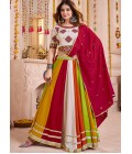 Multi Color Viscose Cotton Mirror Work Navratri Chaniya Choli Multi Color Viscose Cotton Mirror Work Navratri Chaniya Choli
