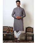 Maroon & Green Cotton Viscose Printed Kurta For Navratri Maroon & Green Cotton Viscose Printed Kurta For Navratri