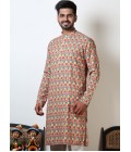 Multicolor Exclusive Cotton Printed Kurta For Mens Multicolor Exclusive Cotton Printed Kurta For Mens