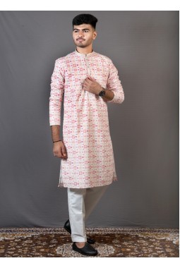 Multicolor Lakhnavi Party Wear Kafni