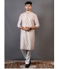 Multicolor Lakhnavi Wedding Wear Kafni Pajama Multicolor Lakhnavi Wedding Wear Kafni Pajama